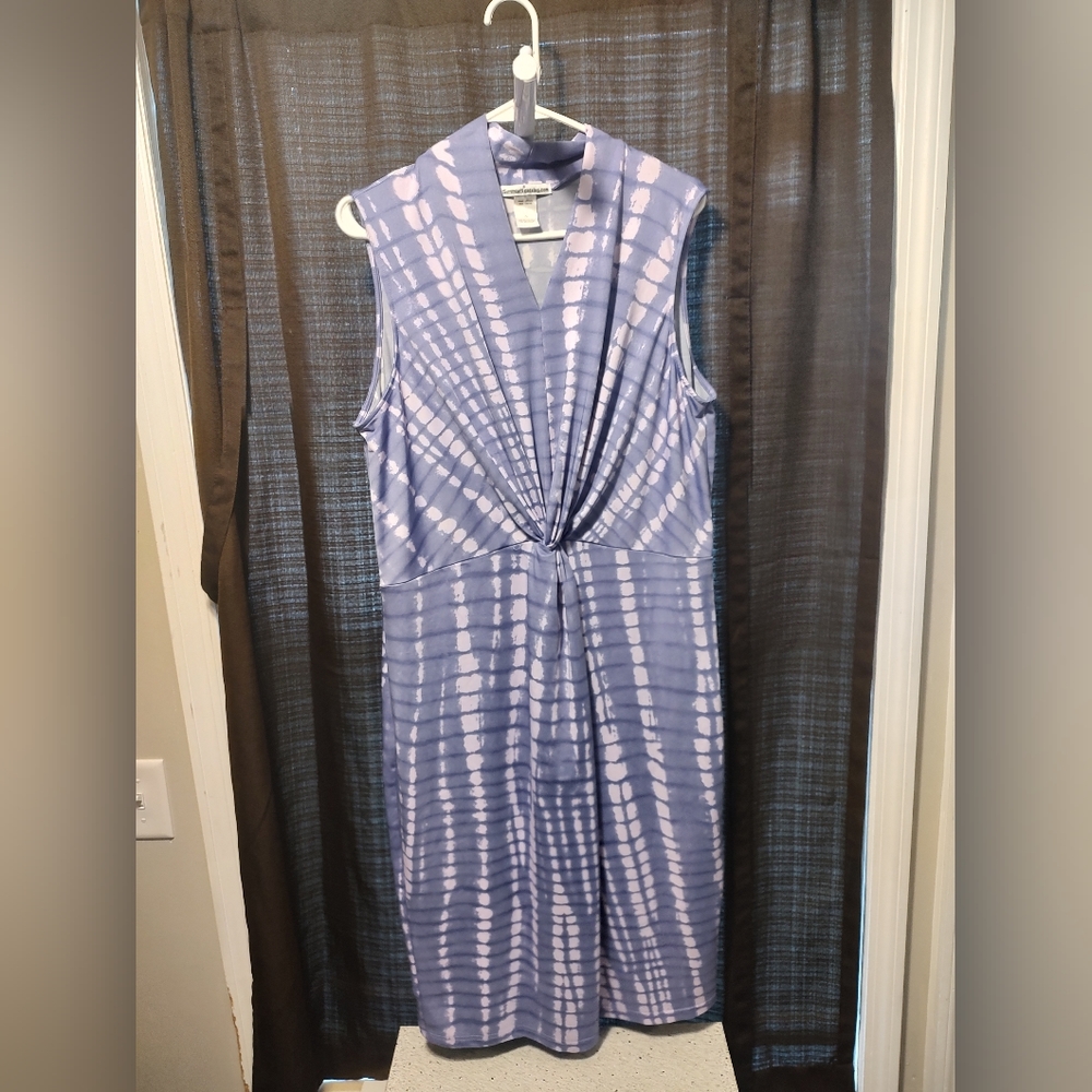 Serengeti Pink/Purple Tie Dye Dress Sz XL pre loved condition